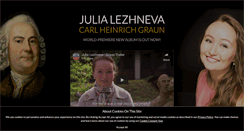 Desktop Screenshot of julialezhneva.com